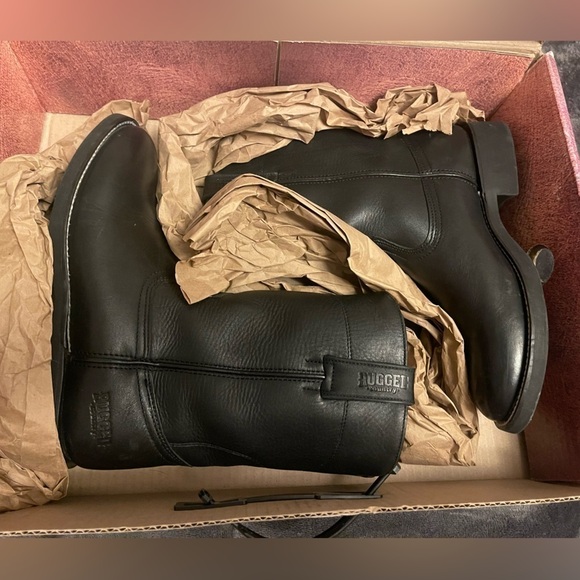 BRAND NEW NEVER WORN Men’s Boulet Crazy Round Toe Size 7 - Picture 3 of 10